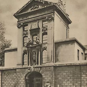 Main Gate of St. Bartholomews, Londons Eldest Hospital, c1935. Creator: Donald McLeish