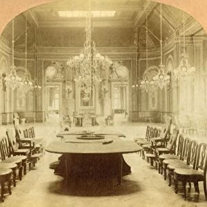The Main Hall in Gambling House at Monte Carlo, 1897. Creator: BW Kilburn