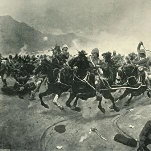 Maiwand - Saving the Guns, (1901). Creator: Unknown