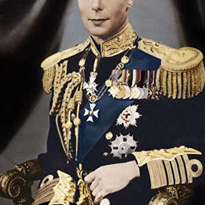 His Majesty King George VI, c1936. Artist: Captain P North