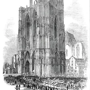 Her Majestys visit to the Cathedral at Cologne, 1845. Creator: Unknown