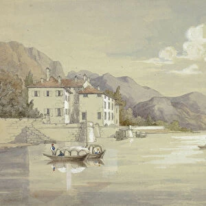 Majolica, Lake Como, September 1841. Creator: Elizabeth Murray
