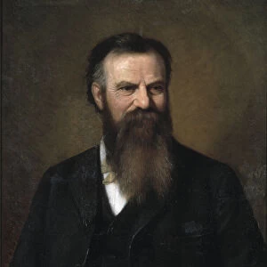 Major John Wesley Powell, 1885. Creator: Henry Ulke