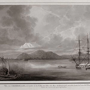 Malaspina Expedition, drawing of the river of Manila