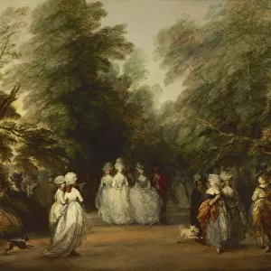 The Mall in St. Jamess Park, ca. 1783. Artist: Gainsborough, Thomas (1727-1788)