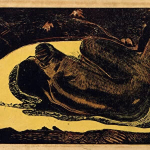 Manao Tupapau (Spirit of the Dead Watching), 1893-1894. Artist: Paul Gauguin