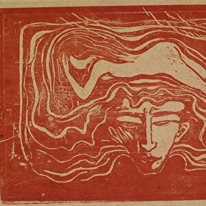 In mans brain. Artist: Munch, Edvard (1863-1944)