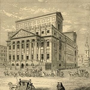 The Mansion House in 1750, (1897). Creator: Unknown