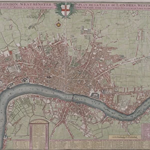Map of London, 1725