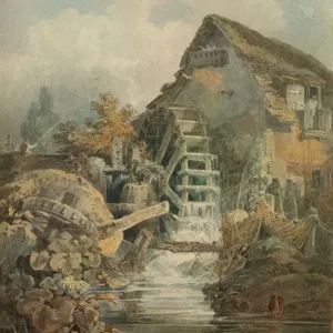 Marford Mill Watercolour Print