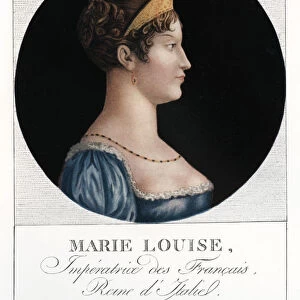 Marie Louise, Duchess of Parma, (early 19th century, (1912). Artist: N Bertrand