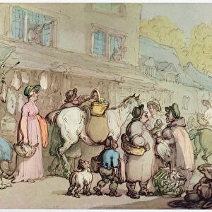 Market Day, c1780-1825. Creator: Thomas Rowlandson