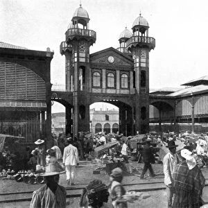 The market place, Port-au-Prince, Haiti, 1926