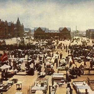 Market Square, Johannesburg, Transvaal Colony, 1901. Creator: GW Wilson and Company