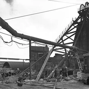 Markham Main Colliery, Doncaster, South Yorkshire, 1956. Artist: Michael Walters