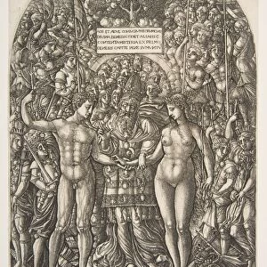 The Marriage of Adam and Eve, from The Apocalypse, ca. 1540-55. Creator: Jean Duvet