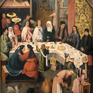 The Marriage Feast At Cana, ca 1550-1565. Artist: Bosch, Hieronymus, (School)
