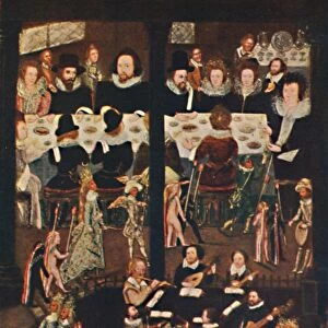 Marriage Feast of Sir Henry Unton, c1596, (1903)