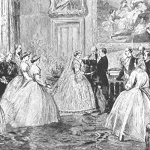 The Marriage of Princess Alice with Prince Louis of Hesse... 1862, (1901). Creator: Unknown