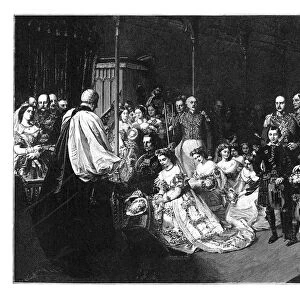 Marriage of the Princess Royal and Emperor Frederick III, 25 January 1858, (c1888)