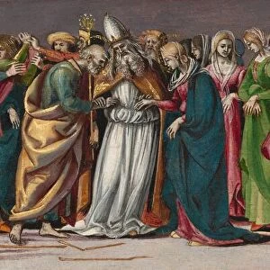 The Marriage of the Virgin, c. 1490 / 1491. Creator: Luca Signorelli