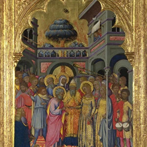 The Marriage of the Virgin, ca 1380. Artist: Niccolo di Bonaccorso (active 1370-1388)