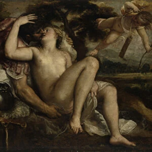 Mars, Venus and Cupid, ca 1530. Artist: Titian (1488-1576)