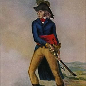 Marschall Bernadotte 1763-1844. Stich nach der Zeichmung von Hilaire Le Dru, 1934