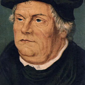 Martin Luther, 16th century German Protestant reformer, (19th century)