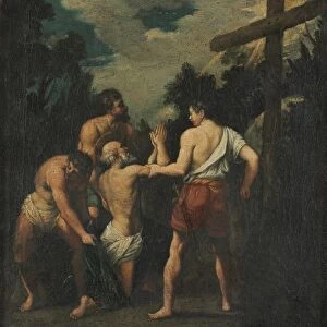 Martyrdom of Saint Andrew, 1600s. Creator: Unknown