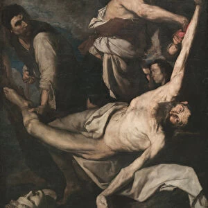 The Martyrdom of Saint Bartholomew. Artist: Ribera, Jose, de (1591-1652)