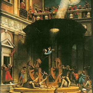 The Martyrdom of Saint Catherine of Alexandria, 1530-1540. Artist: Bugiardini, Giuliano (1475-1554)