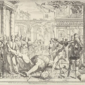 The Martyrdom of Saint Christopher, from "The Story of Saints James