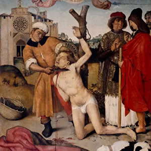 The Martyrdom of Saint Cucuphas. Artist: Bru, Aine (active 16th century)