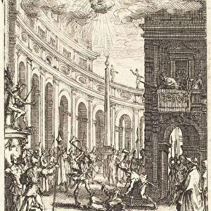 The Martyrdom of Saint Thaddeus, c. 1634 / 1635. Creator: Jacques Callot
