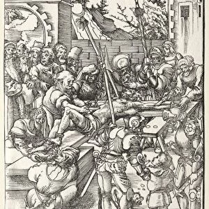 Martyrdom of St. Bartholomew. Creator: Lucas Cranach (German, 1472-1553)