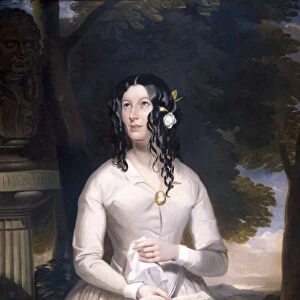Mary Anne Paton, 1848. Artist: Samuel Thomas Chinn