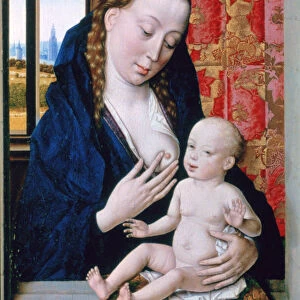 Mary and Child, c1465. Artist: Dieric Bouts