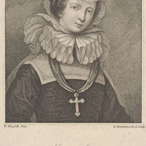 Mary, Queen of Scots, January 12, 1803. January 12, 1803. Creator: Francesco Bartolozzi