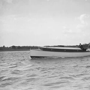 Mass Motor Boat, 1911. Creator: Kirk & Sons of Cowes