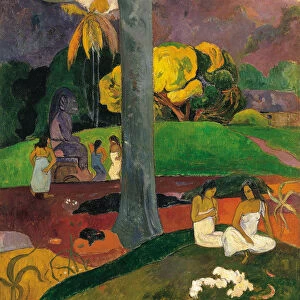 Mata Mua (In Olden Times), 1892. Artist: Gauguin, Paul Eugene Henri (1848-1903)