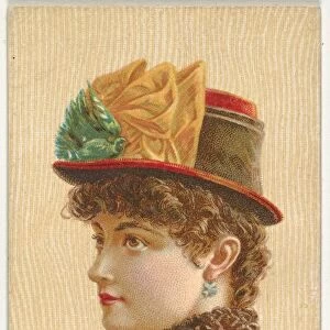 Maud Harrison, from Worlds Beauties, Series 2 (N27) for Allen & Ginter Cigarettes
