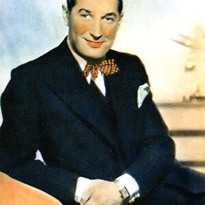 Maurice Chevalier, French actor and popular entertainer, 1934-1935