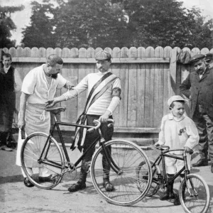 Maurice Garin, winner of the inaugural Tour de France, 1903