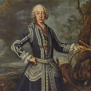 Maximilian III Joseph (1727-1777), Elector of Bavaria, in hunting dress