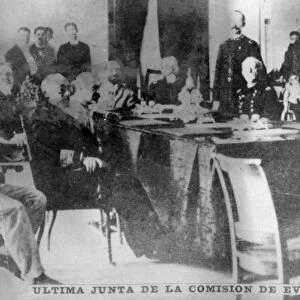 Last meeting of the evacuation commission, (1898), 1920s