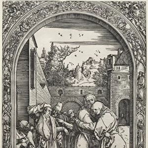 The Meeting of Joachim and Anna at the Golden Gate, 1504. Creator: Albrecht Dürer (German