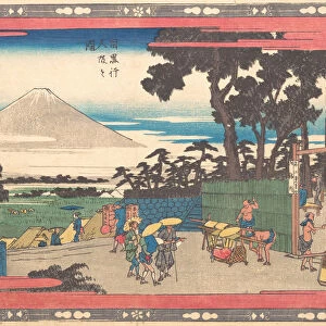 Meguro Gionin Zaka. Creator: Ando Hiroshige
