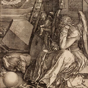Melencolia I, 1514. Artist: Durer, Albrecht (1471-1528)