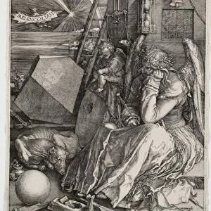 Melencolia I, 1514. Creator: Albrecht Dürer (German, 1471-1528)